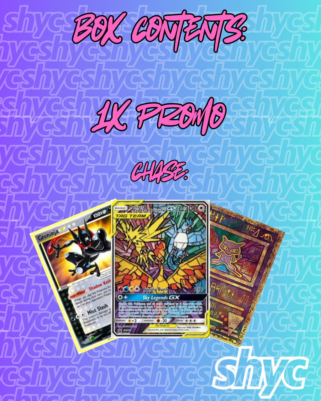 SHYC Pokemon Mystery Collection Box