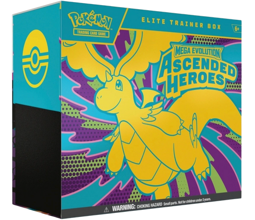Pokémon TCG: Mega Evolution - Ascended Heroes Elite Trainer Box