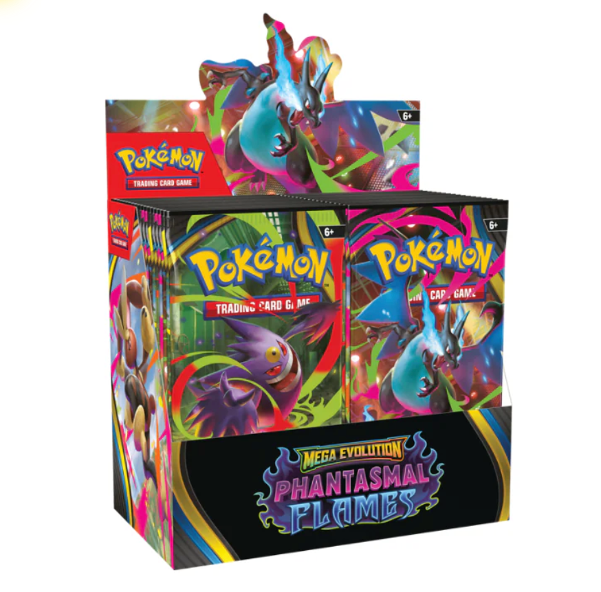 Pokémon TCG: Mega Evolution-Phantasmal Flames Booster Display Box