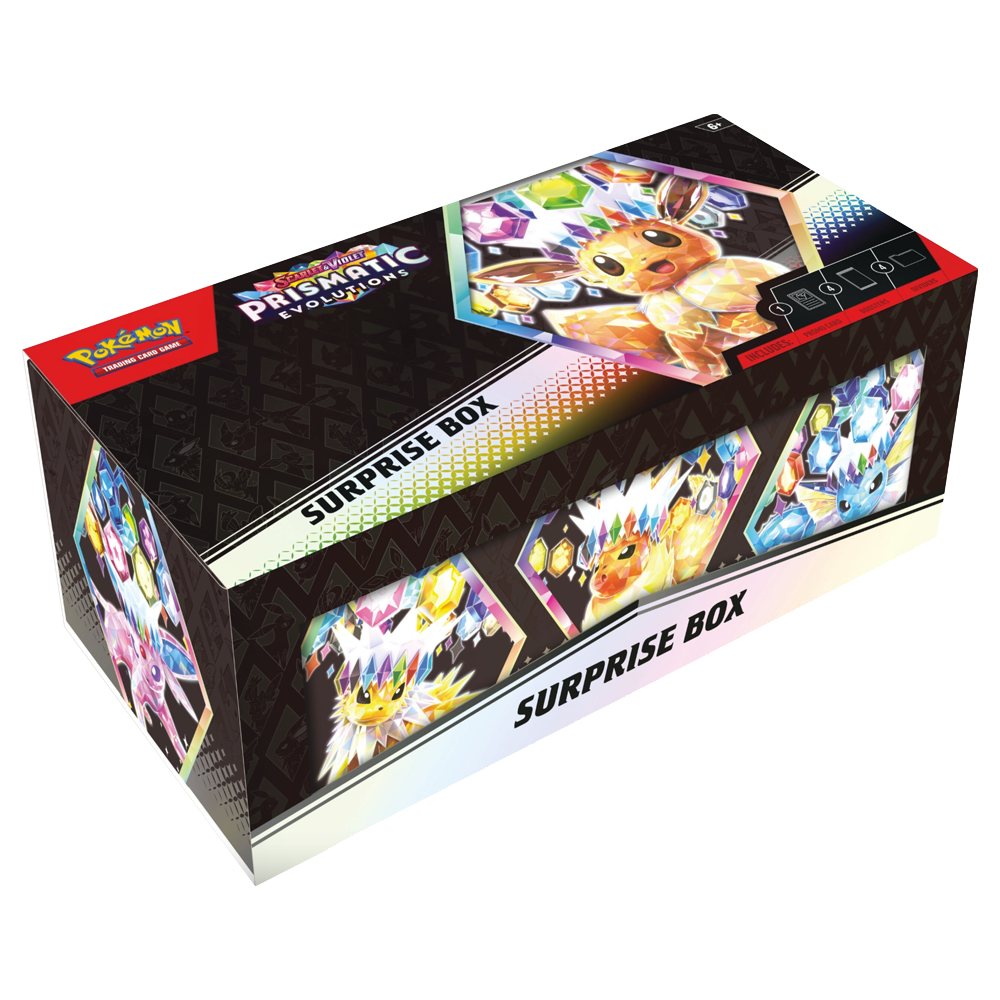 Pokémon TCG: Scarlet & Violet-Prismatic Evolutions Surprise Box